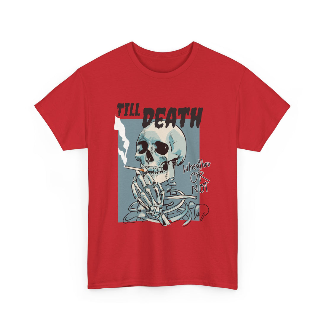 Till Death T-Shirt - Graphic T-Shirt from Tee Utopia