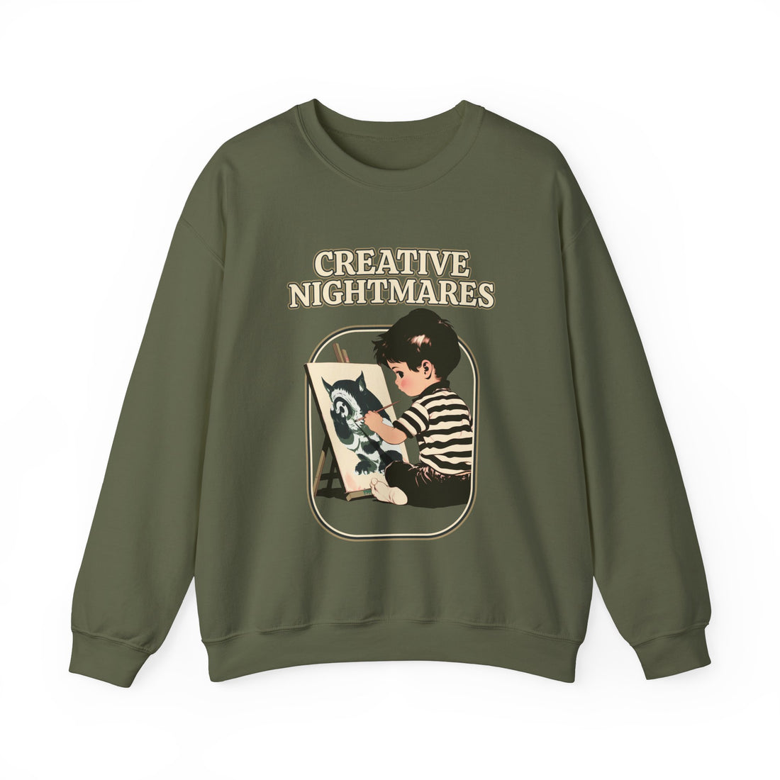 Creative Nightmares Sweatshirt - Graphic Sweatshirt from Tee Utopia