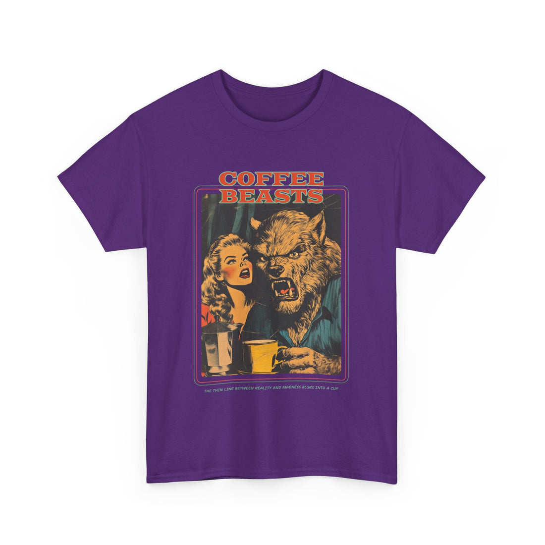 Coffee Beasts T-Shirt - Graphic T-Shirt from Tee Utopia