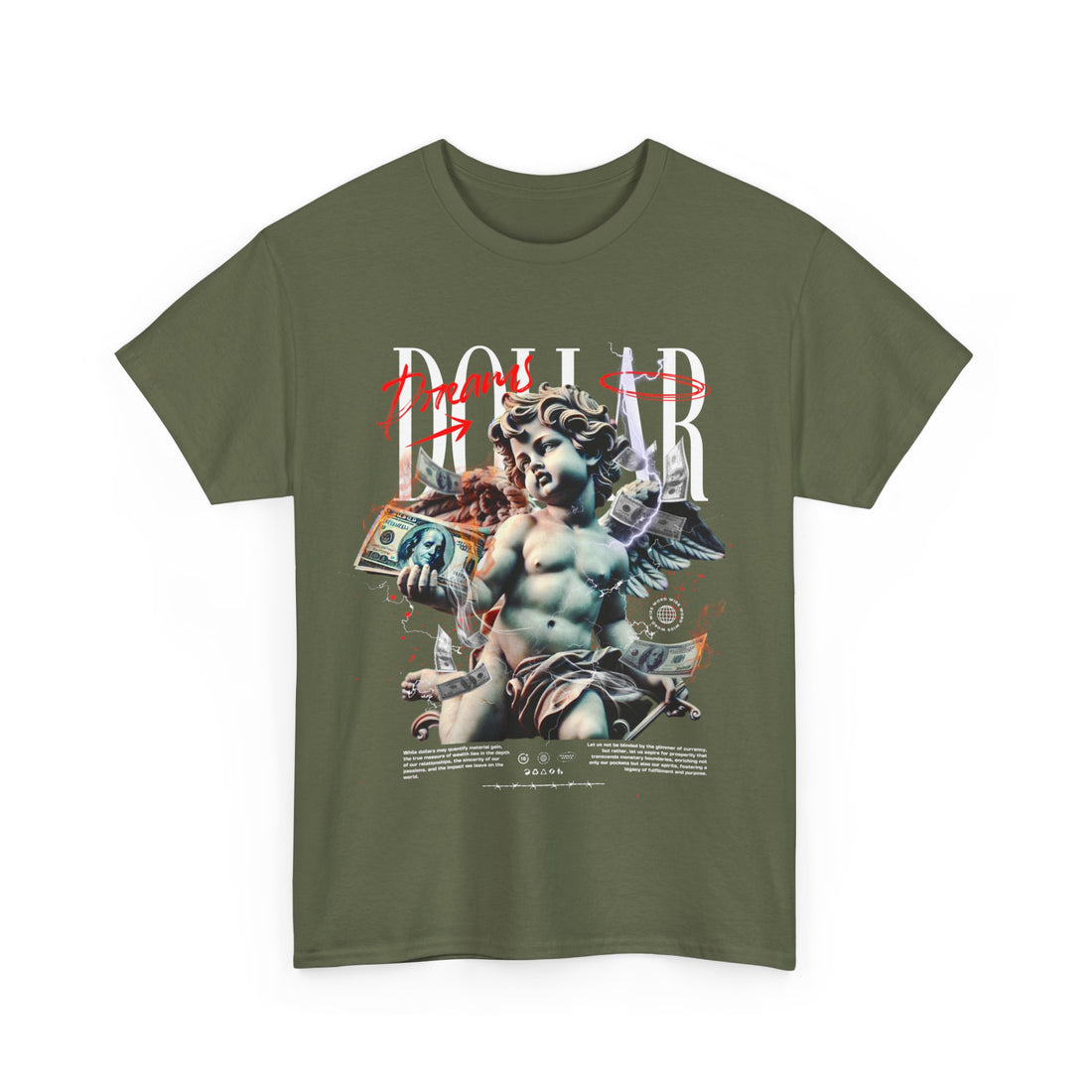 Dollar Dreams T-Shirt - Graphic T-Shirt from Tee Utopia