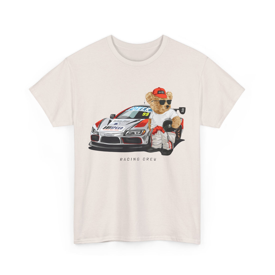 Racing Crew T-Shirt - Graphic T-Shirt from Tee Utopia