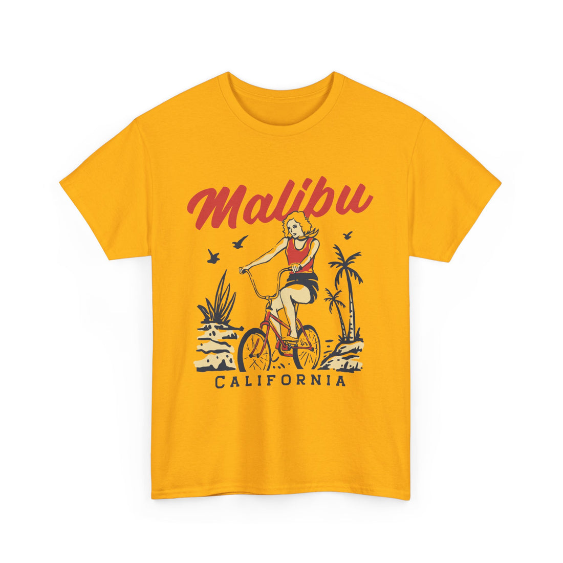 Malibu California T-Shirt - Graphic T-Shirt from Tee Utopia