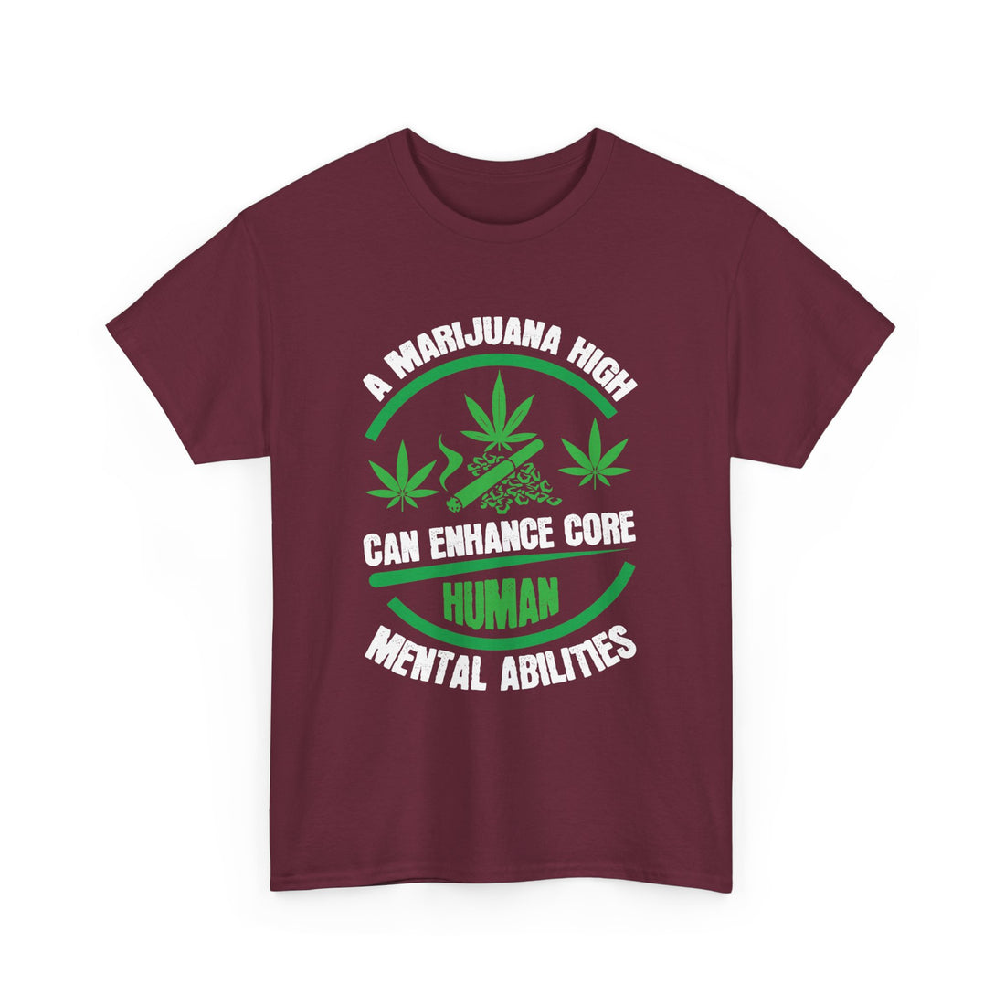 Marijuana High T-Shirt - Graphic T-Shirt from Tee Utopia