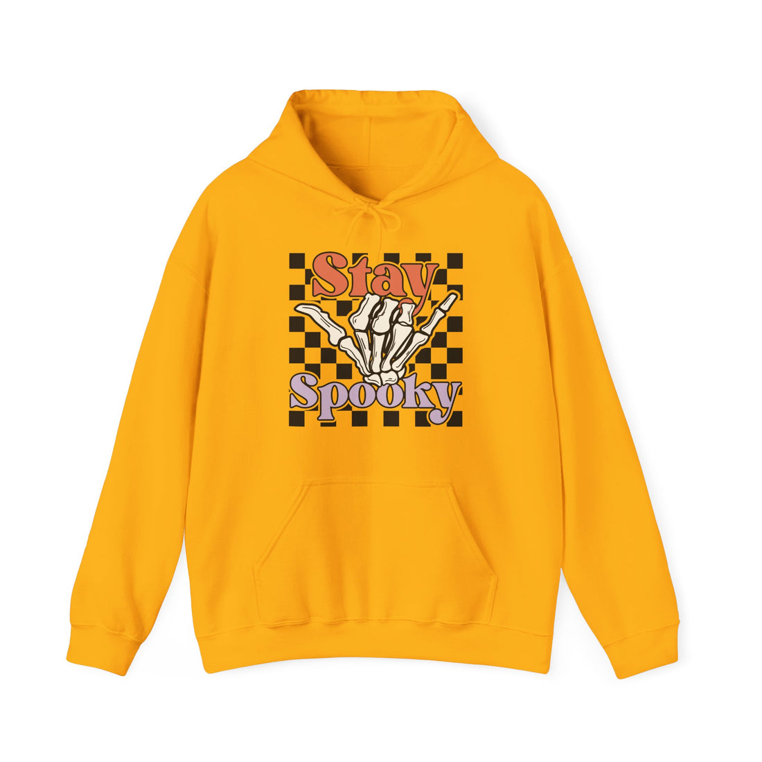 Stay Spooky Skeleton Vibes Hoodie - Graphic Hoodie from Tee Utopia