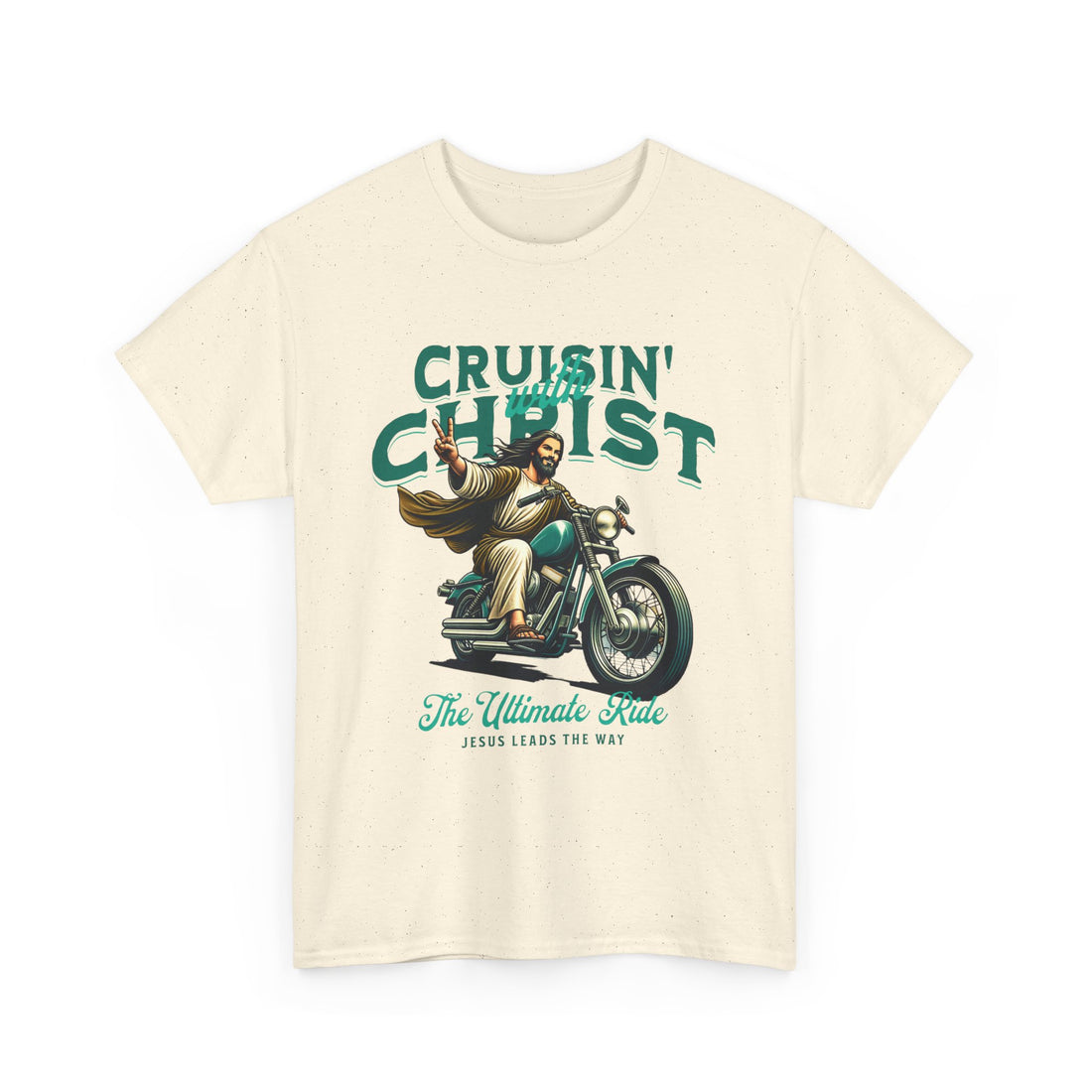 Cruisin' With Christ T-Shirt - Graphic T-Shirt from Tee Utopia