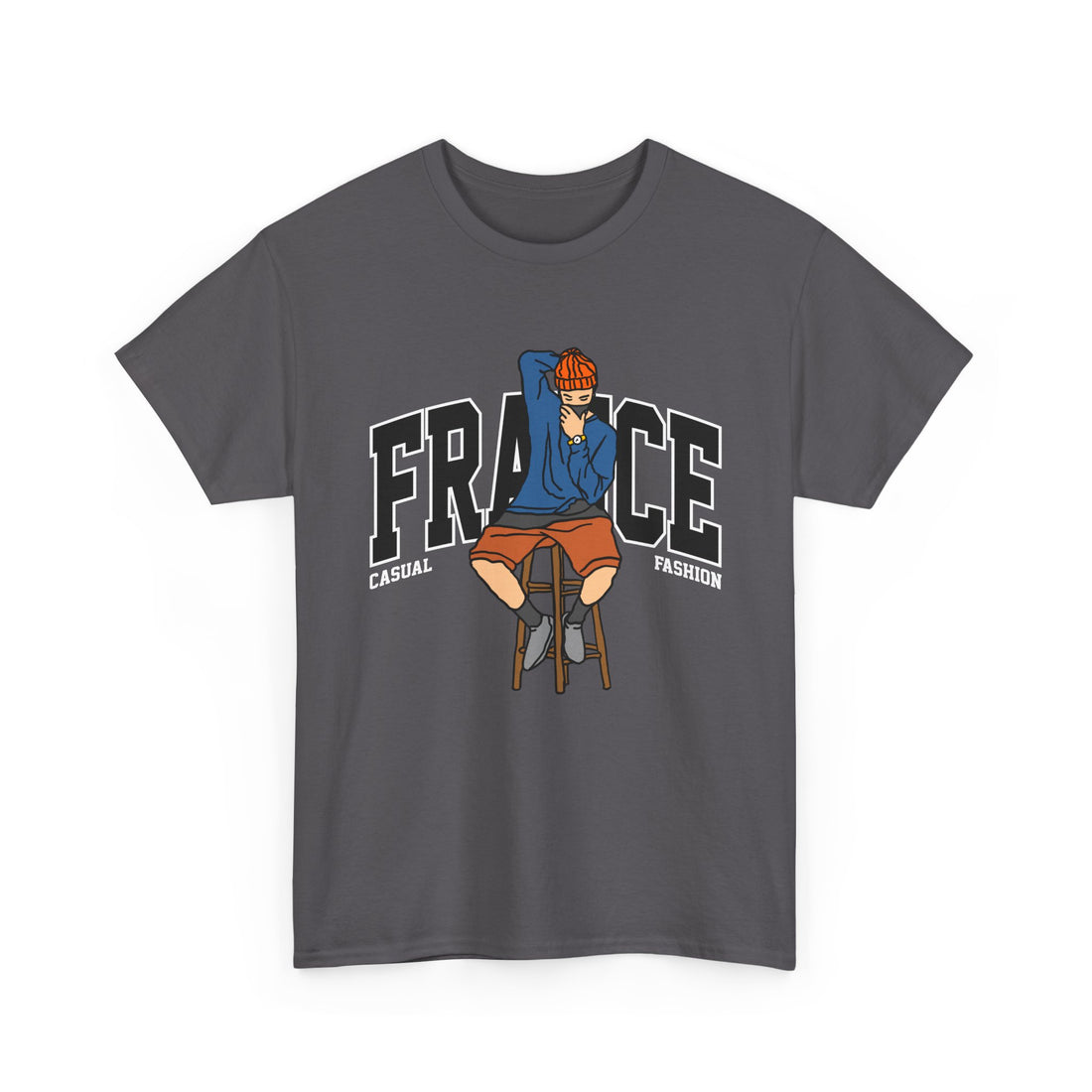 France Fashion T-Shirt - Graphic T-Shirt from Tee Utopia