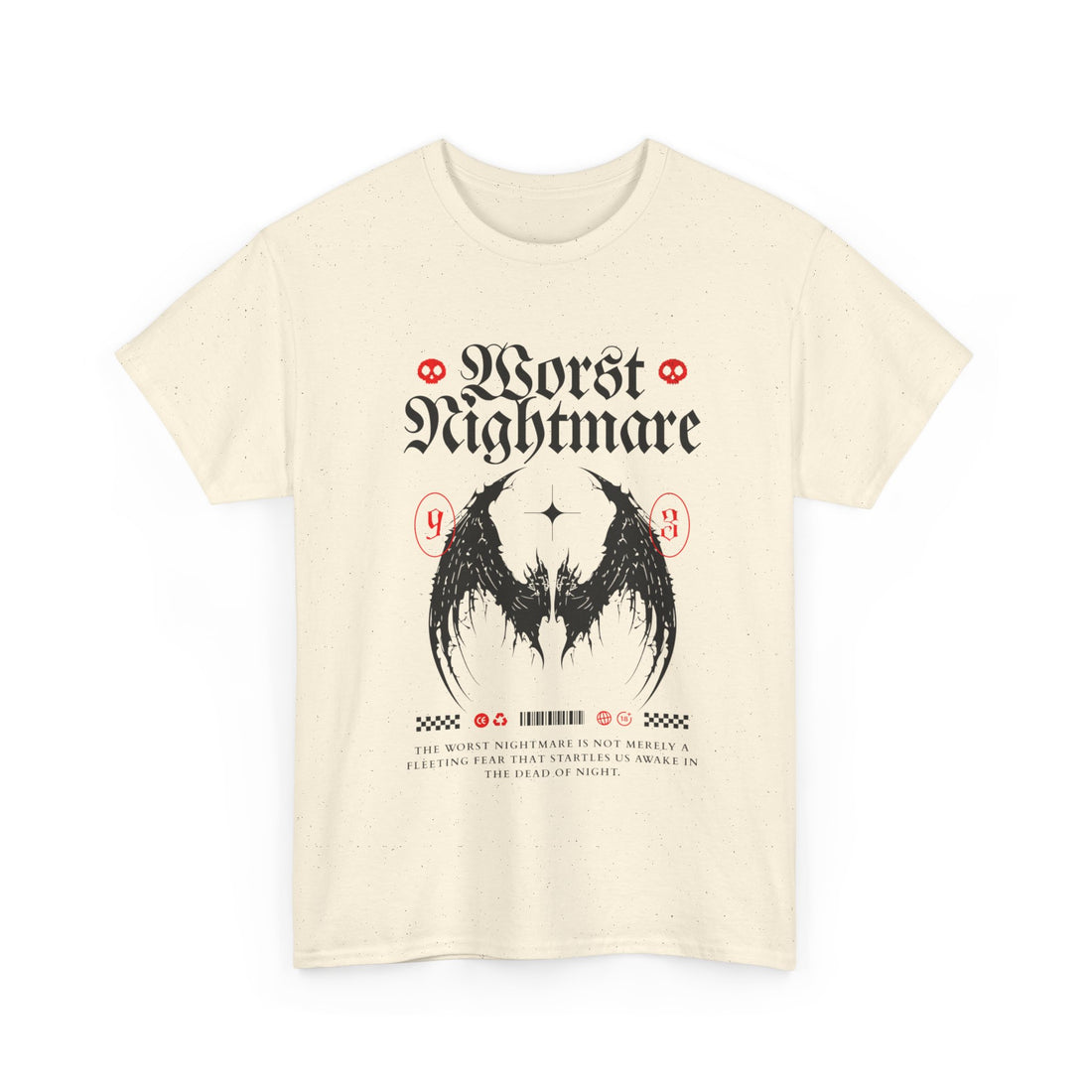 Worst Nightmare T-Shirt - Graphic T-Shirt from Tee Utopia