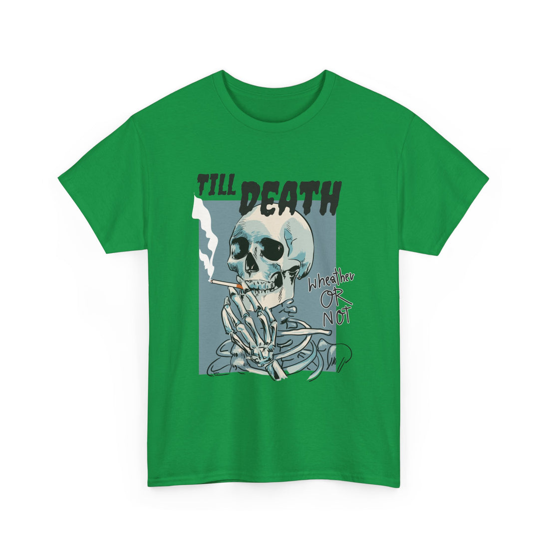 Till Death T-Shirt - Graphic T-Shirt from Tee Utopia