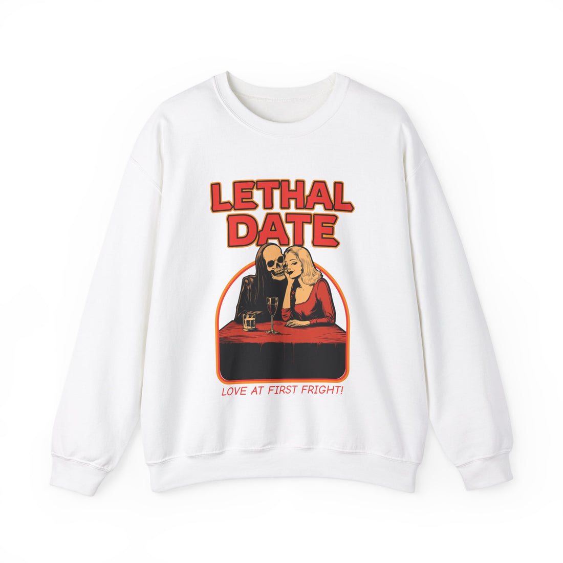 Lethal Date Sweatshirt - Graphic Sweatshirt from Tee Utopia