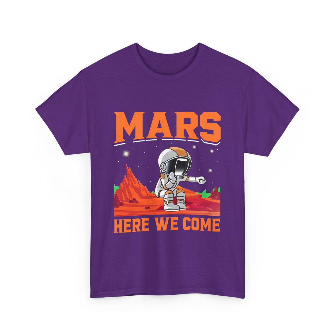 Mars Here We Come T-Shirt - Graphic T-Shirt from Tee Utopia