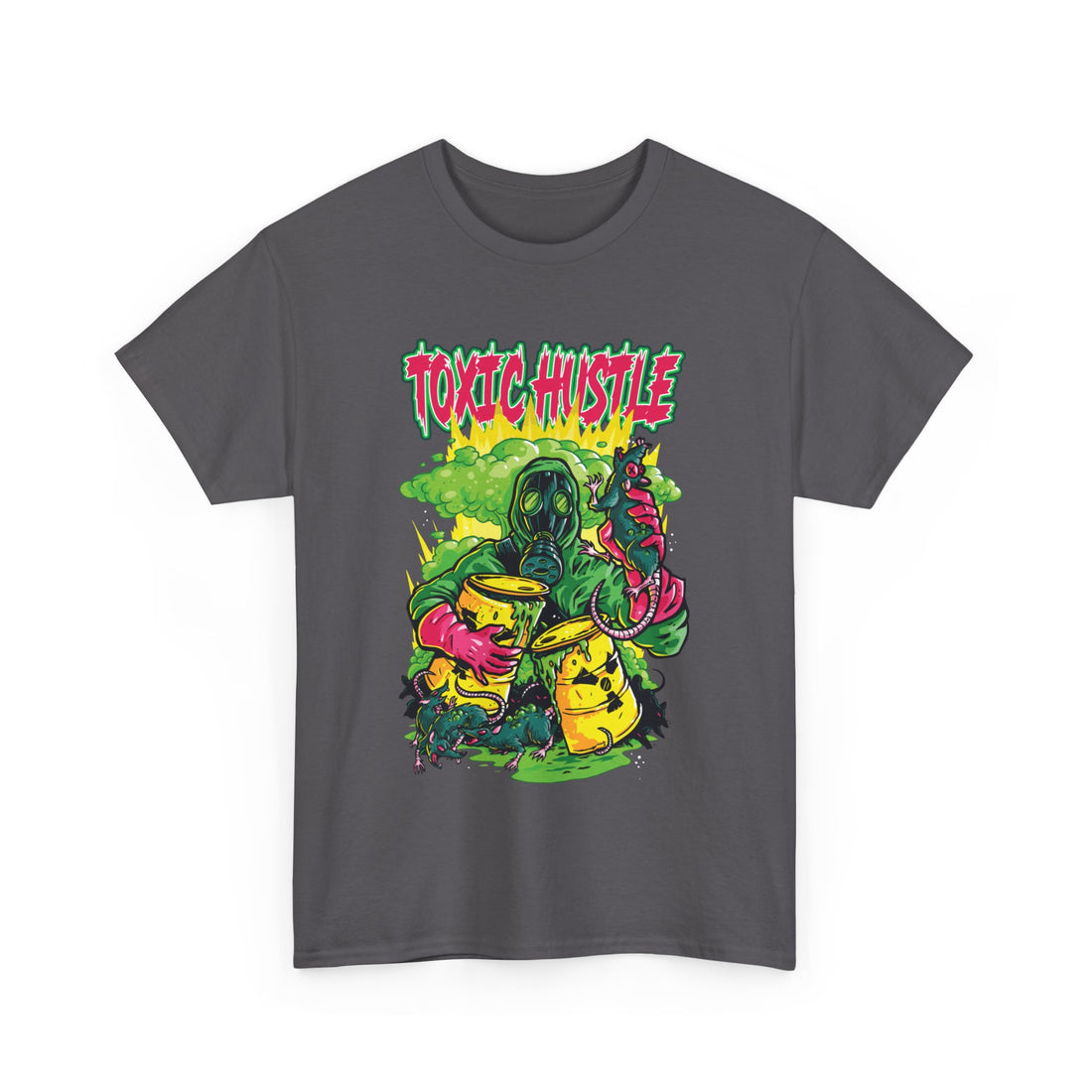 Toxic Hustle T-Shirt - Graphic T-Shirt from Tee Utopia