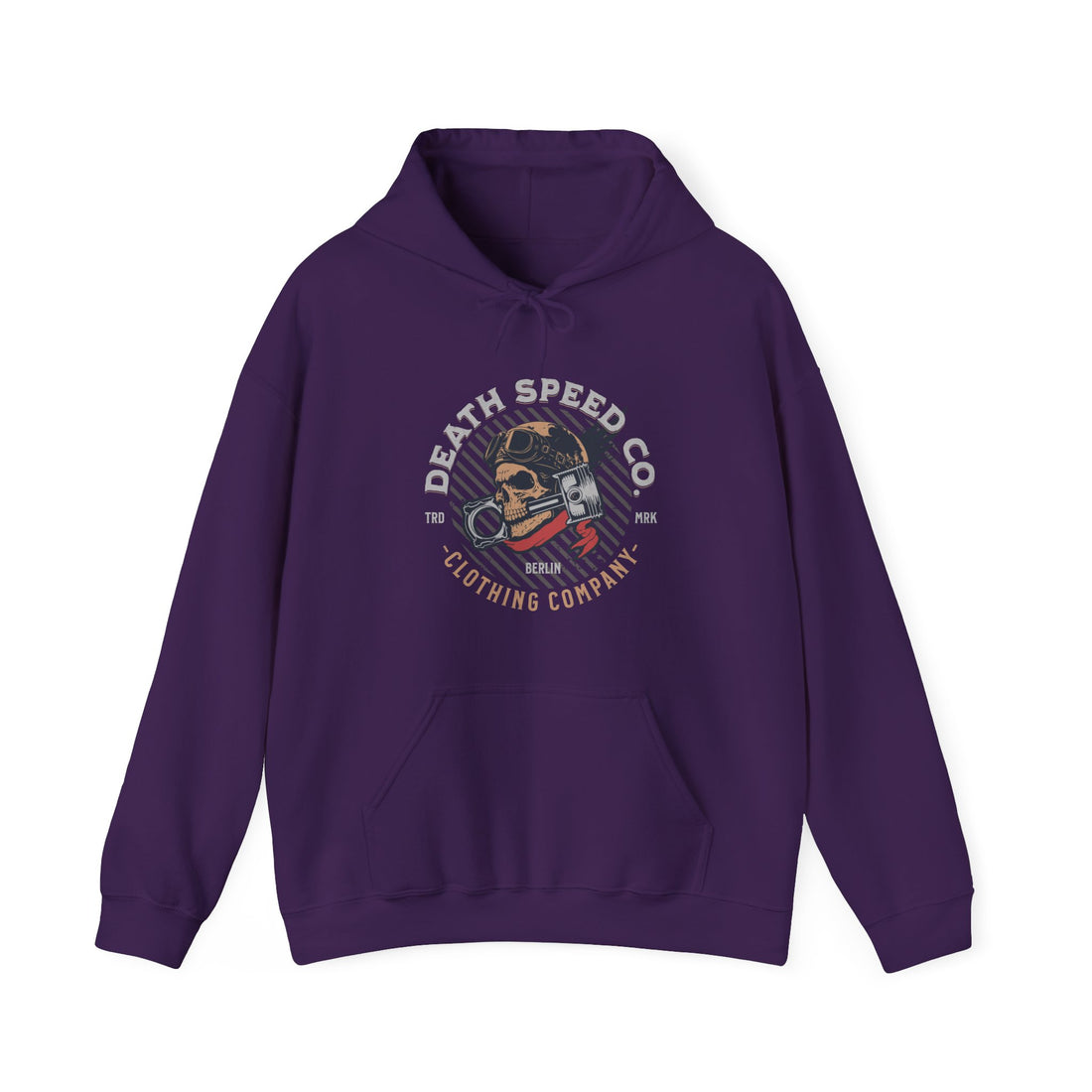 Death Speed Co. Hoodie - Graphic Hoodie from Tee Utopia