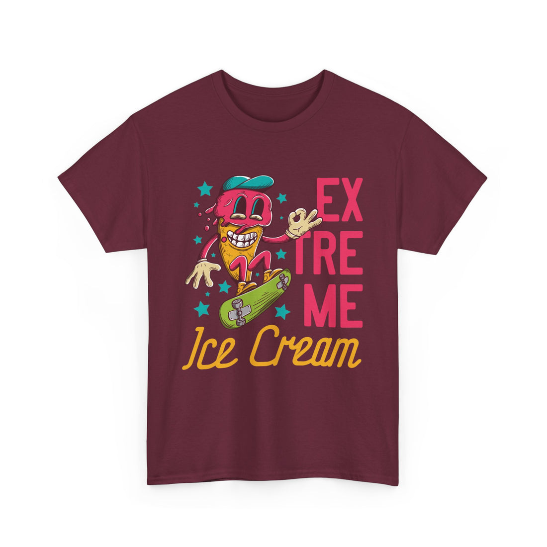 Extreme Ice Cream T-Shirt - Graphic T-Shirt from Tee Utopia