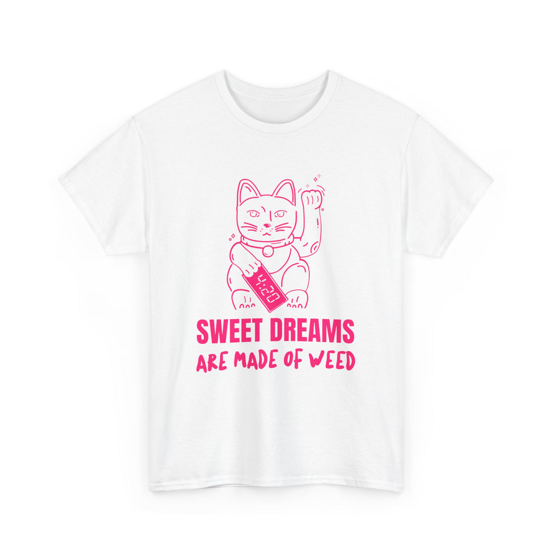 Sweet Dreams Are Made of Weed T-Shirt - Graphic T-Shirt from Tee Utopia
