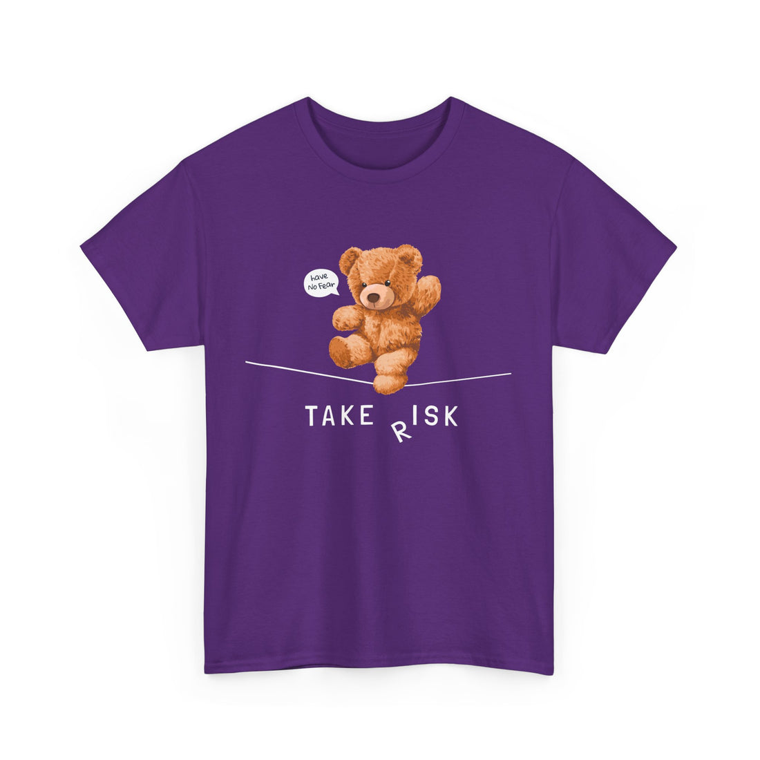 Take Risk T-Shirt - Graphic T-Shirt from Tee Utopia