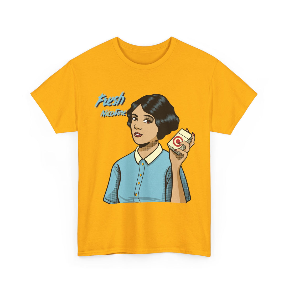 Fresh Nicotine T-Shirt - Graphic T-Shirt from Tee Utopia