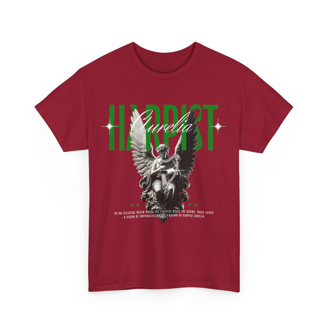 Harpist T-Shirt - Graphic T-Shirt from Tee Utopia