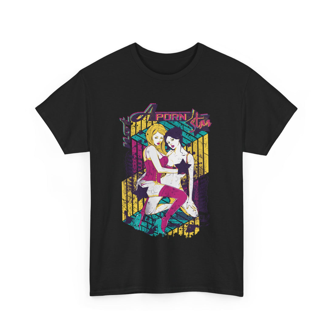 Porn Star T-Shirt - Graphic T-Shirt from Tee Utopia