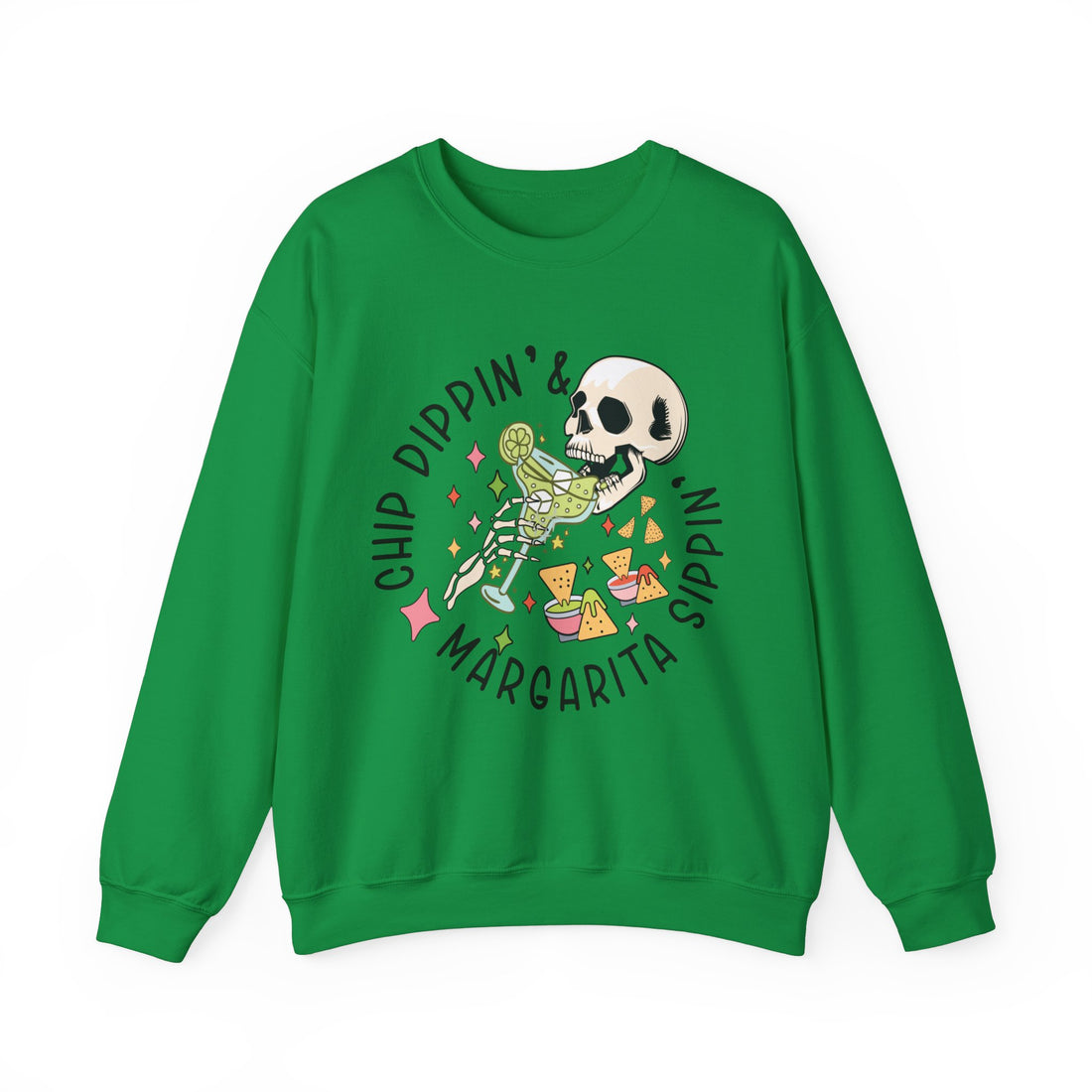Chip Dippin Margarita Sippin Sweatshirt - Graphic Sweatshirt from Tee Utopia