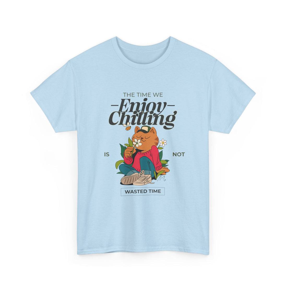 Enjoy Chilling T-Shirt - Graphic T-Shirt from Tee Utopia