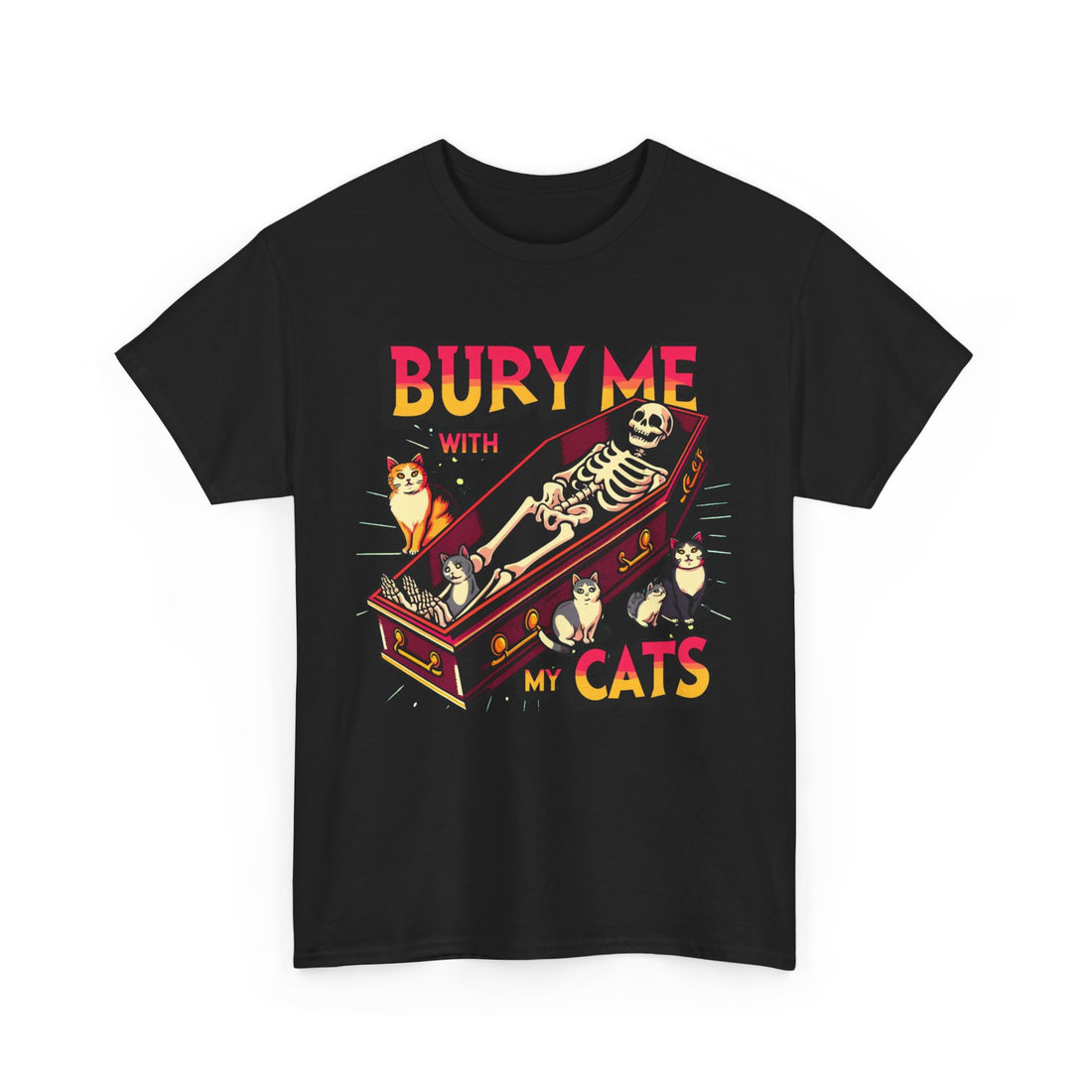 Bury Me With My T-Shirt - Graphic T-Shirt from Tee Utopia