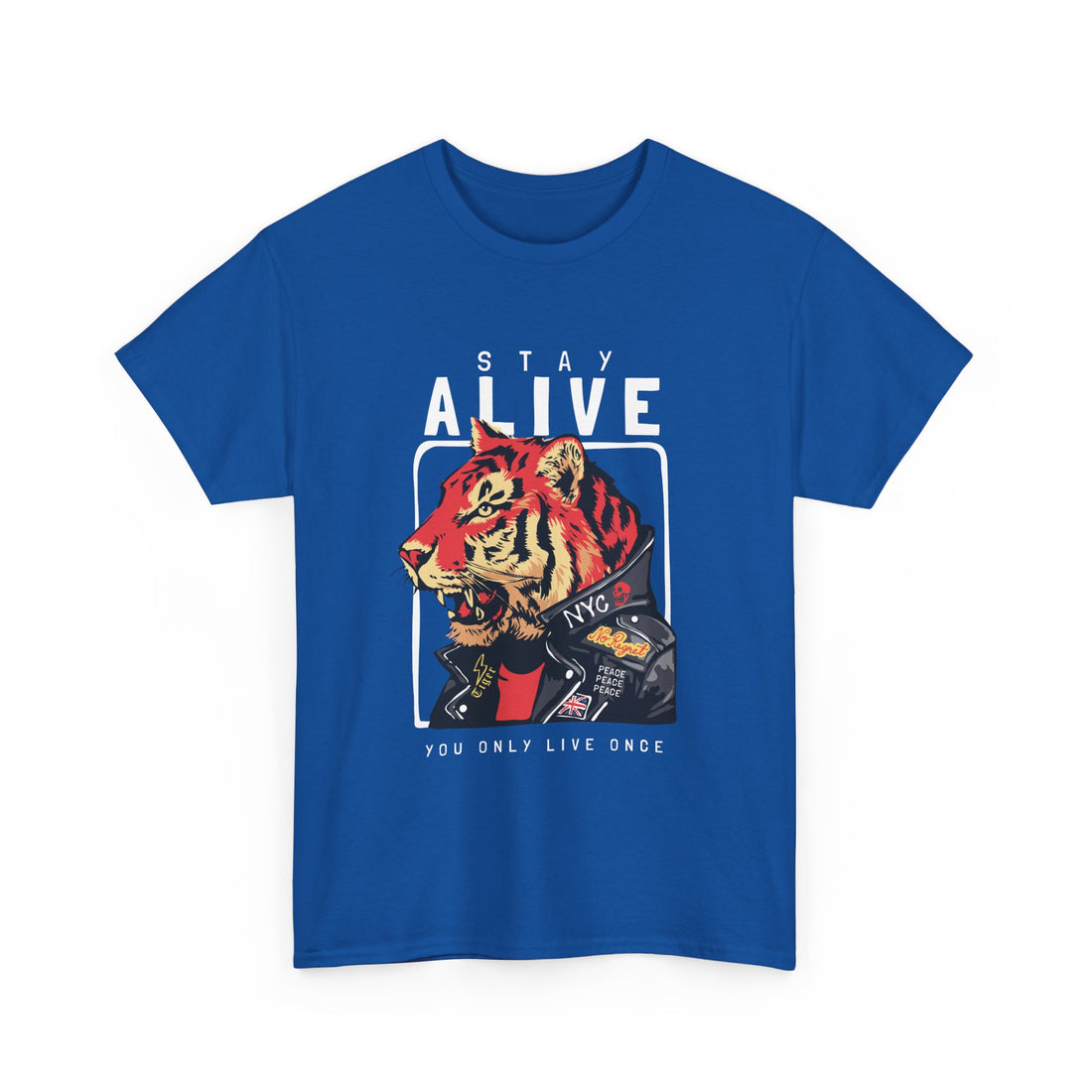 Stay Alive T-Shirt - Graphic T-Shirt from Tee Utopia