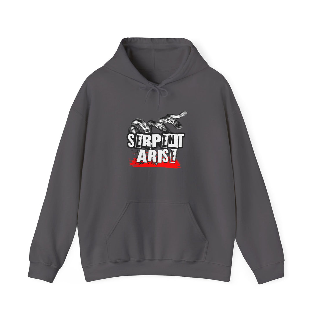 Serpent Arise Front and Back Hoodie - Graphic Hoodie from Tee Utopia