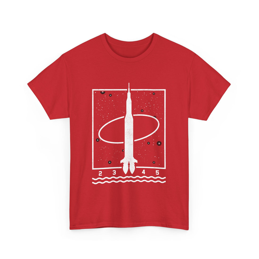 2345 Rocket T-Shirt - Graphic T-Shirt from Tee Utopia