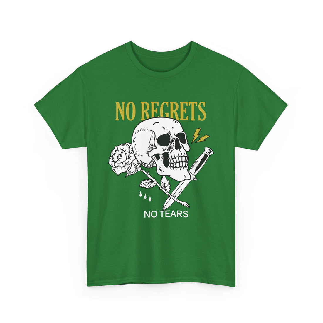No Regrets T-Shirt - Graphic T-Shirt from Tee Utopia