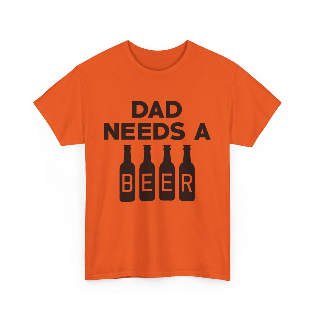 Dad Needs a Beer T-Shirt - Graphic T-Shirt from Tee Utopia