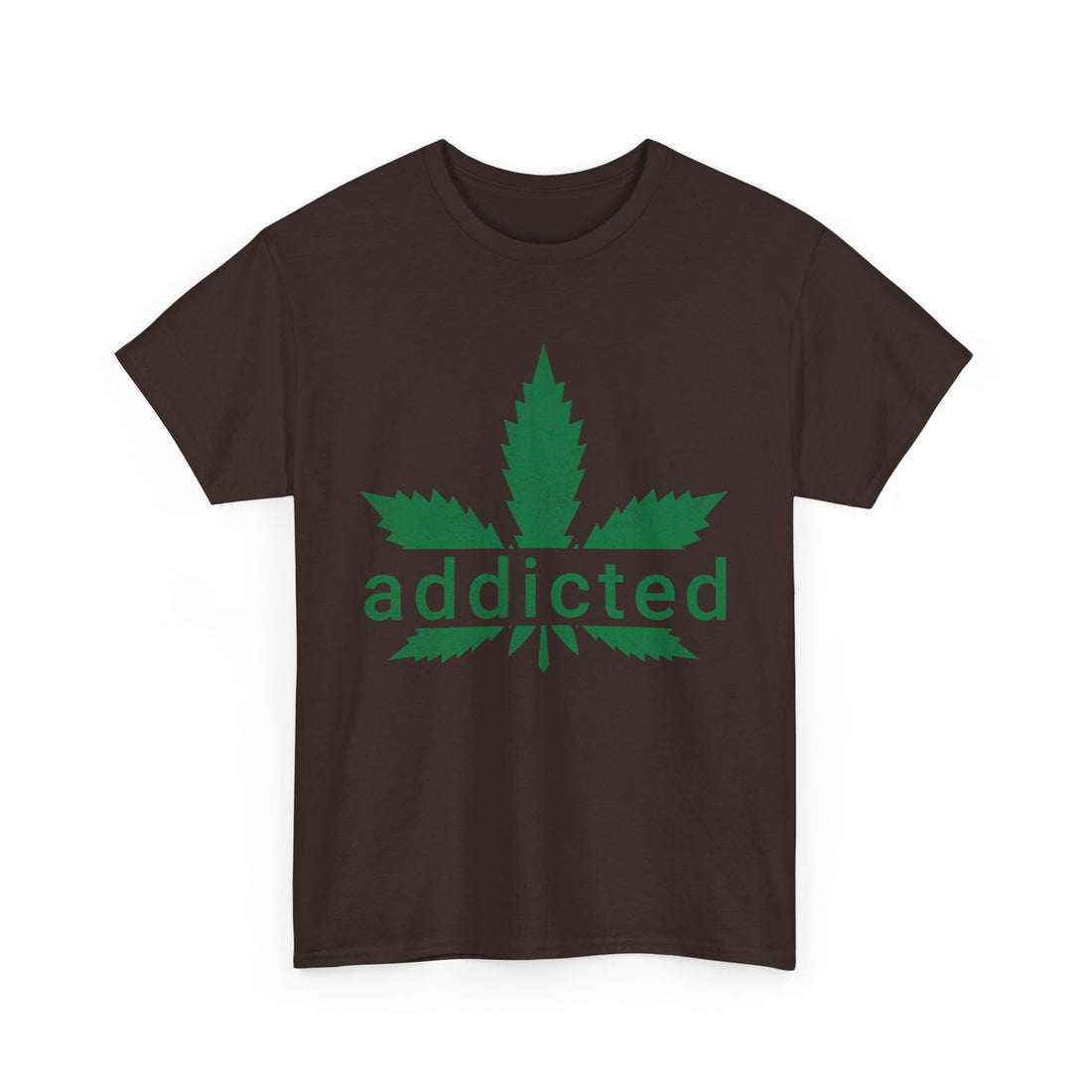 Addicted T-Shirt - Graphic T-Shirt from Tee Utopia