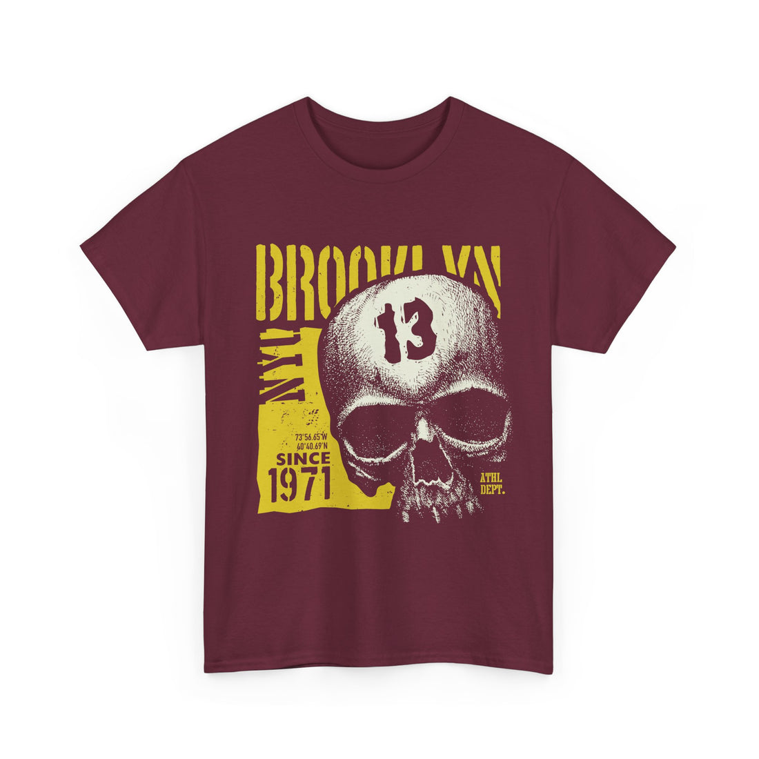 Brooklyn 13 T-Shirt - Graphic T-Shirt from Tee Utopia