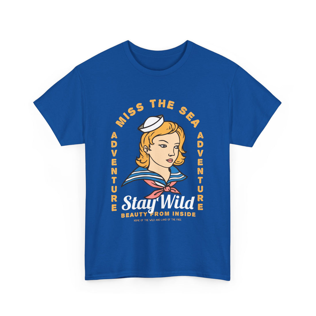 Miss The Sea T-Shirt - Graphic T-Shirt from Tee Utopia