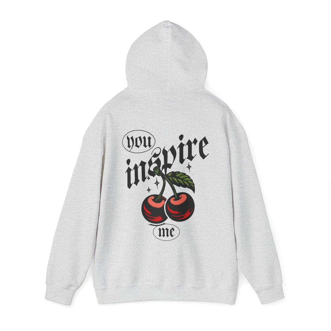 Inspire Front and Back Hoodie - Graphic Hoodie from Tee Utopia