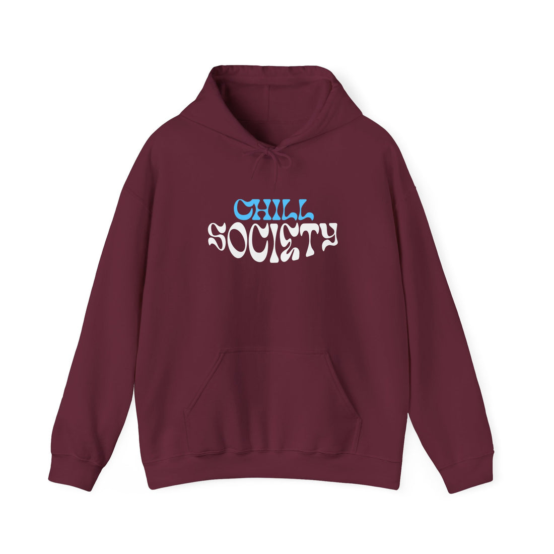 Chill Society Front and Back Hoodie - Graphic Hoodie from Tee Utopia