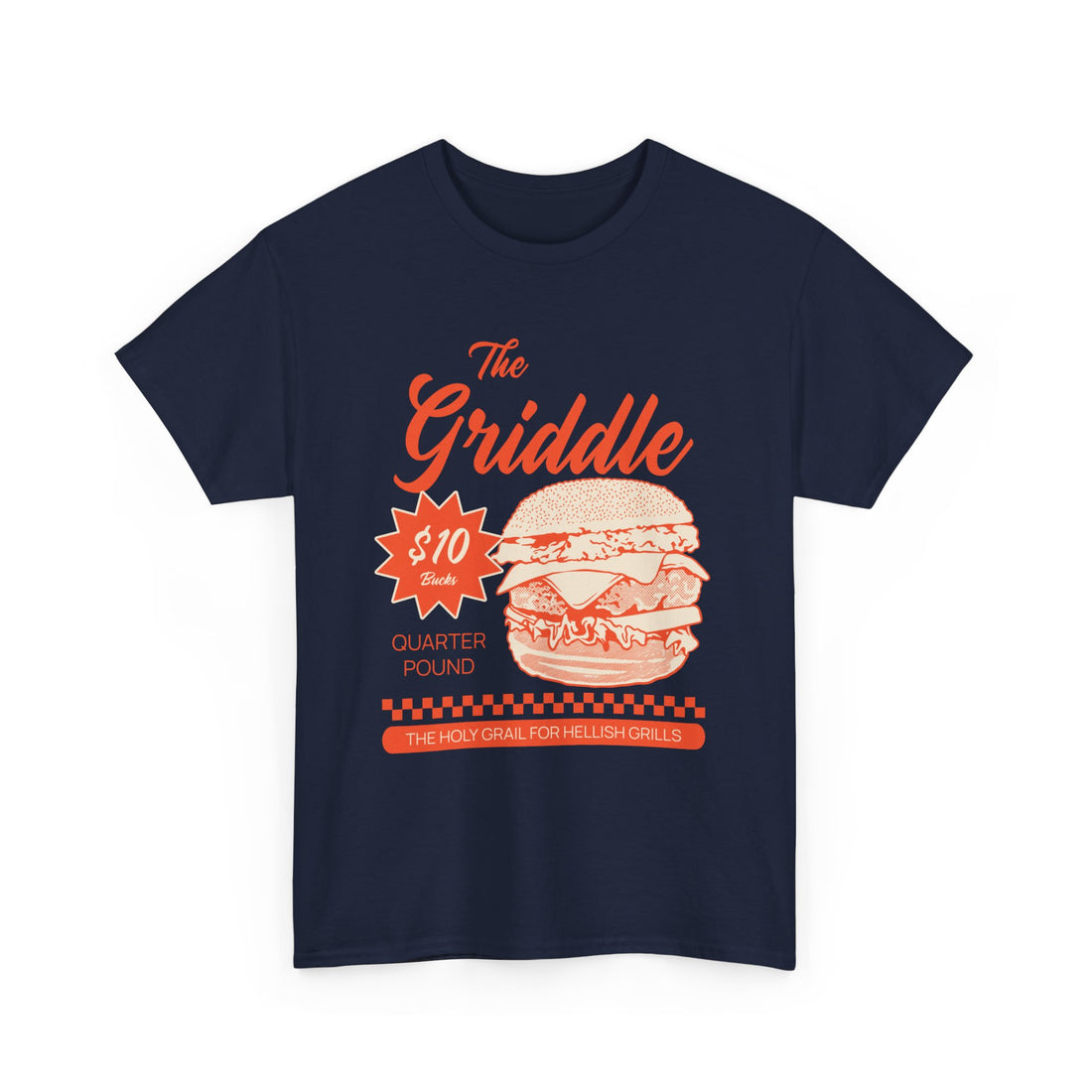 The Griddle T-Shirt - Graphic T-Shirt from Tee Utopia