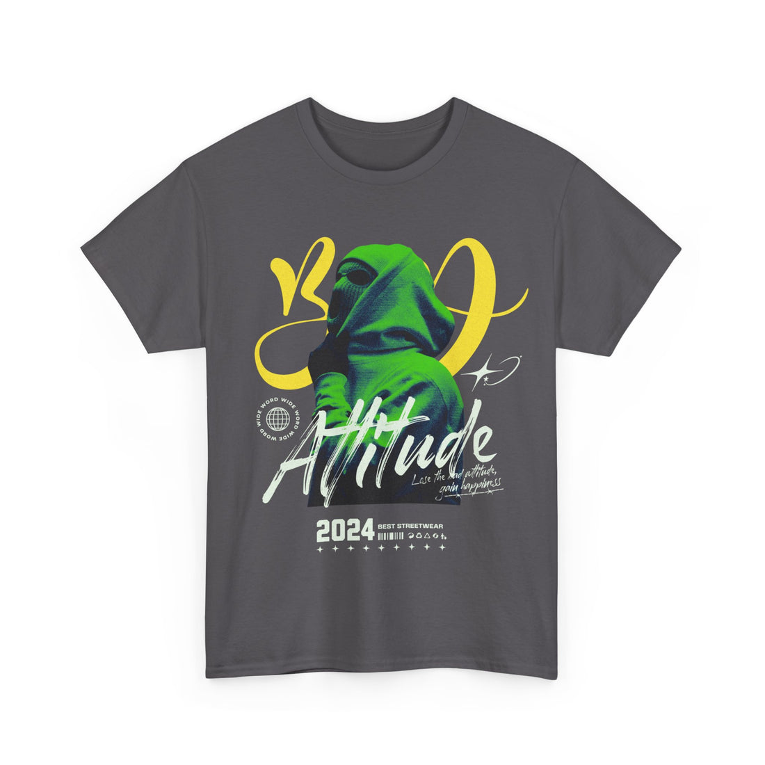 Attitude T-Shirt - Graphic T-Shirt from Tee Utopia