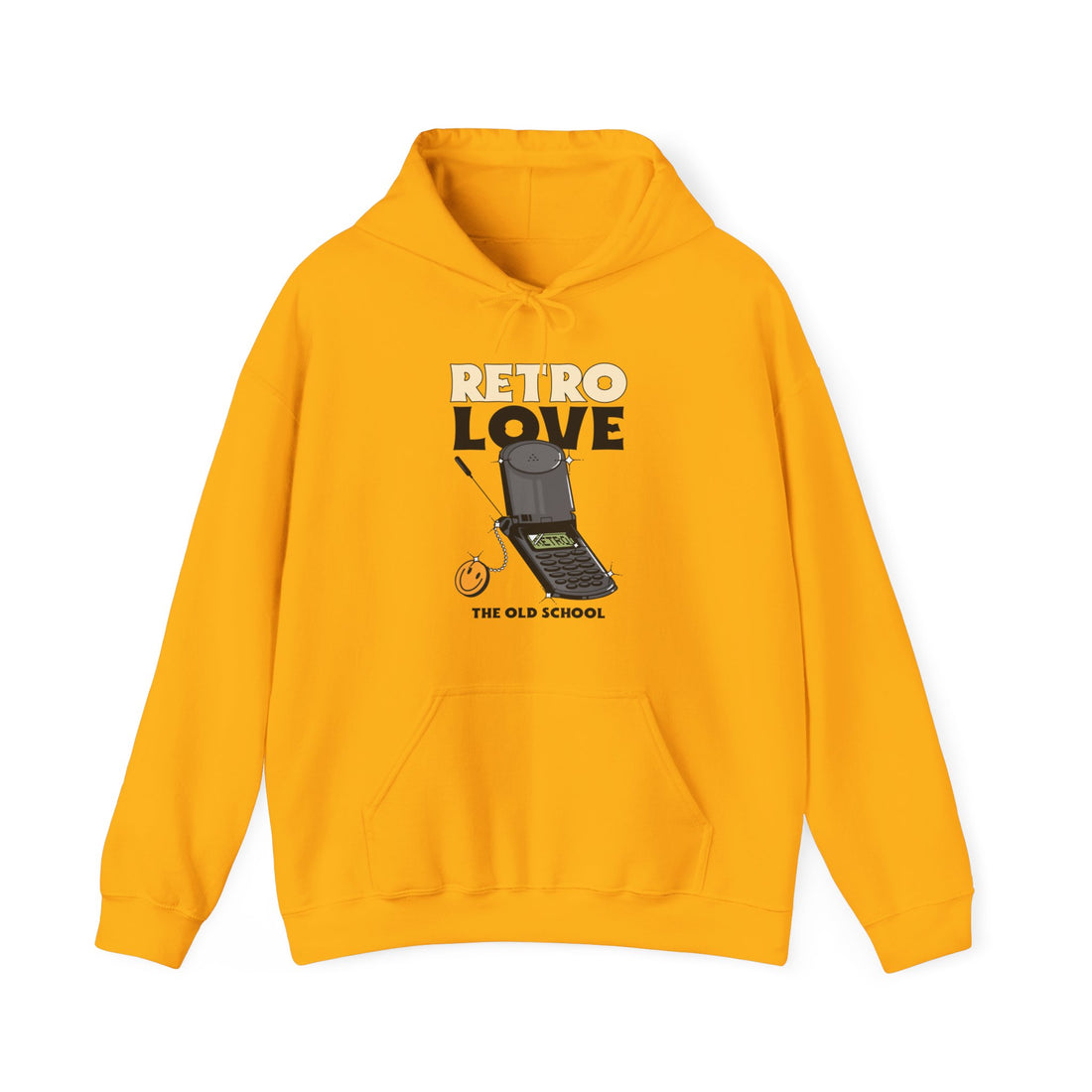 Vintage Love Hoodie - Graphic Hoodie from Tee Utopia