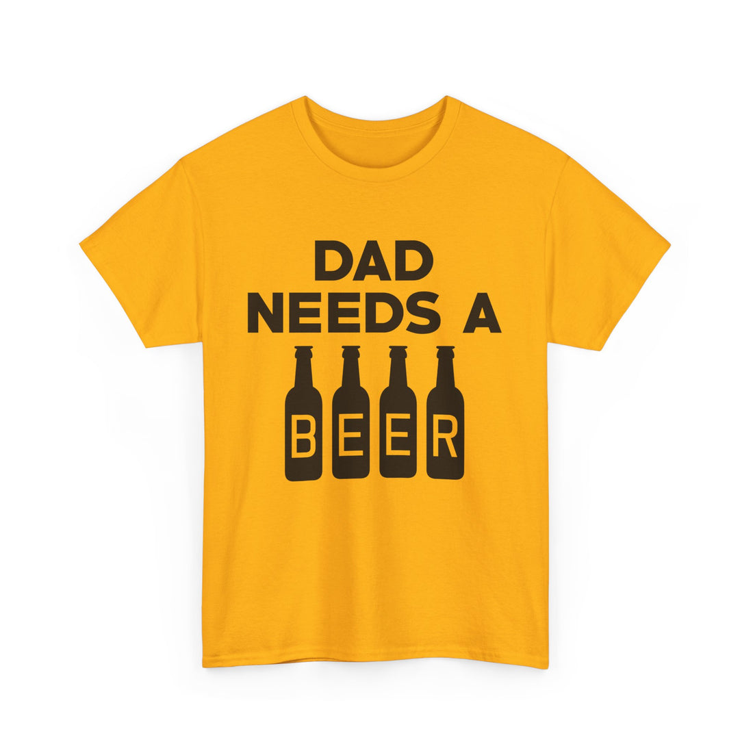 Dad Needs a Beer T-Shirt - Graphic T-Shirt from Tee Utopia