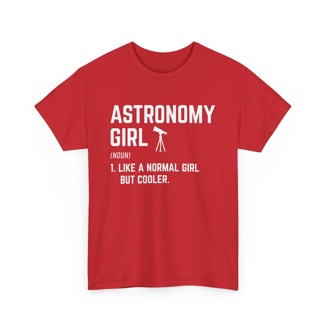 Astronomy Girl  T-Shirt - Graphic T-Shirt from Tee Utopia