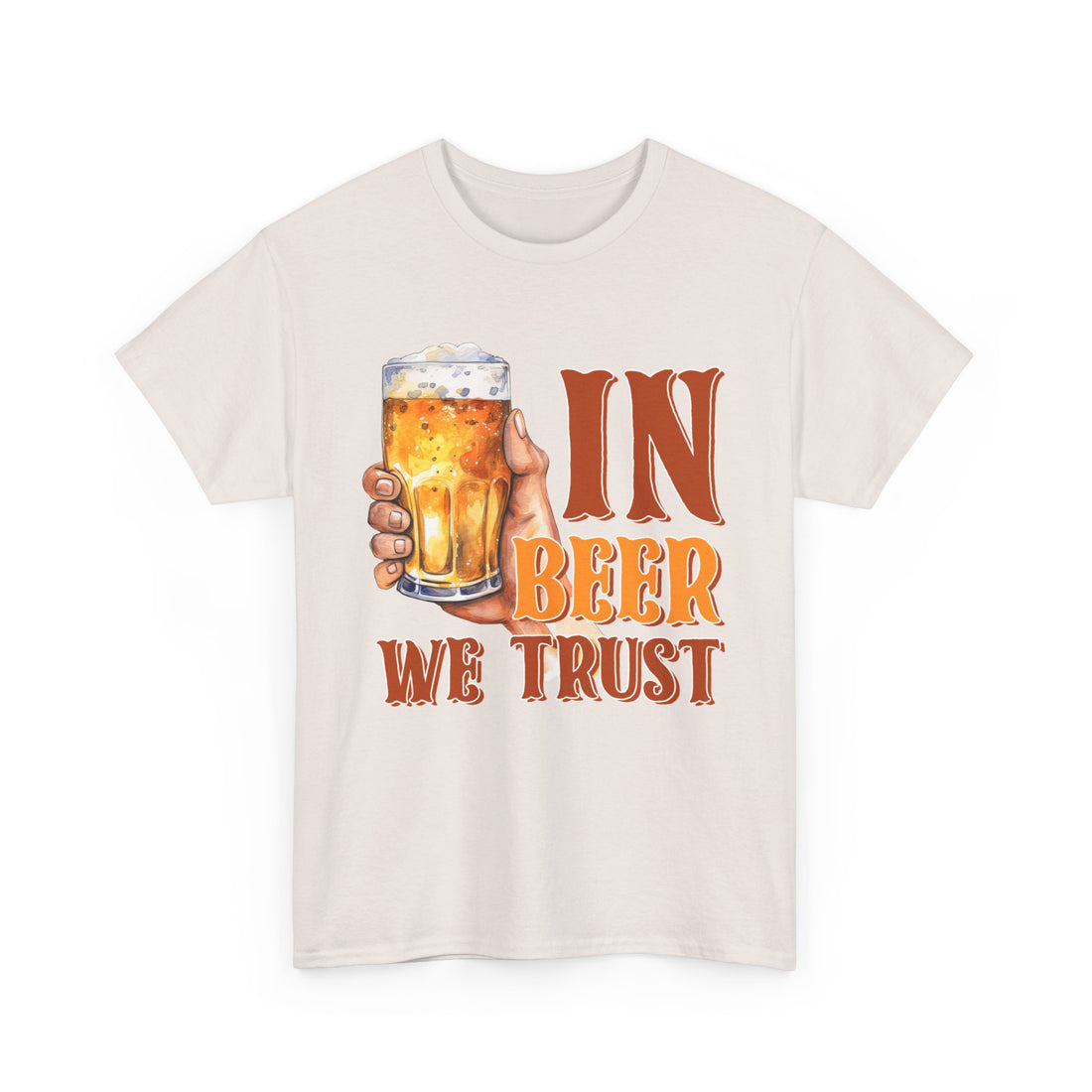 In Beer We Trust  T-Shirt - Graphic T-Shirt from Tee Utopia