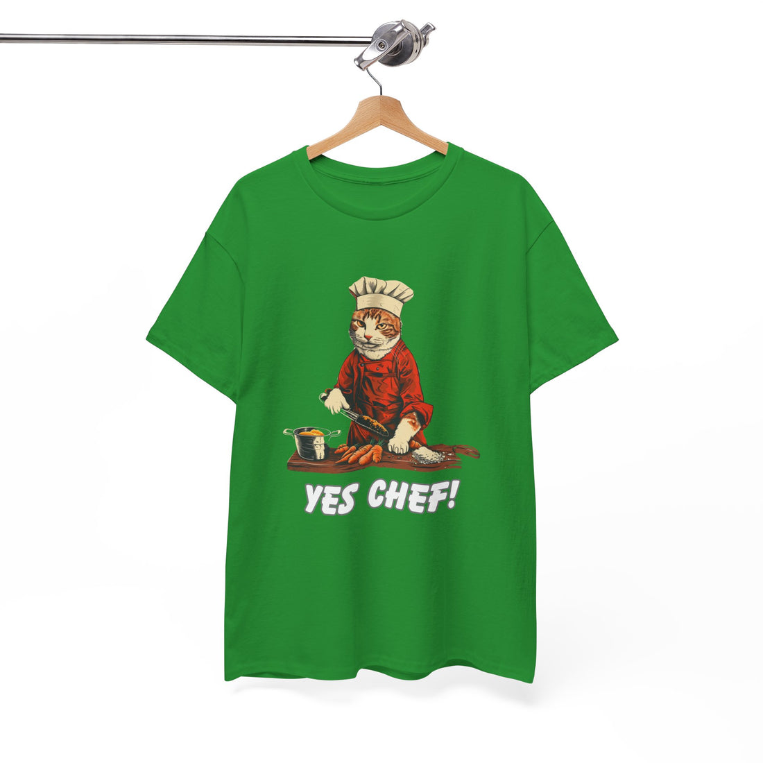Yes Chef! T-Shirt - Graphic T-Shirt from Tee Utopia