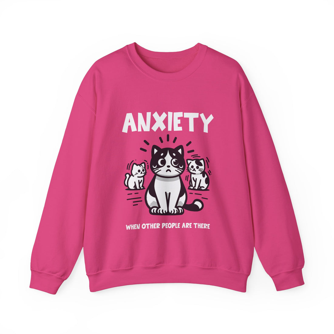 When Other People Are There Sweatshirt - Graphic Sweatshirt from Tee Utopia