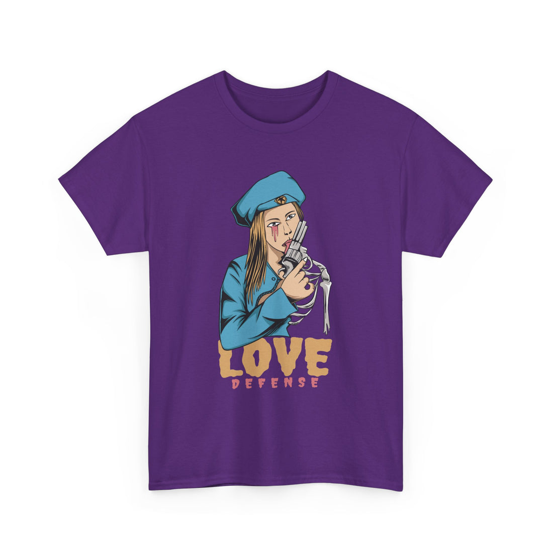 Love Defense T-Shirt - Graphic T-Shirt from Tee Utopia