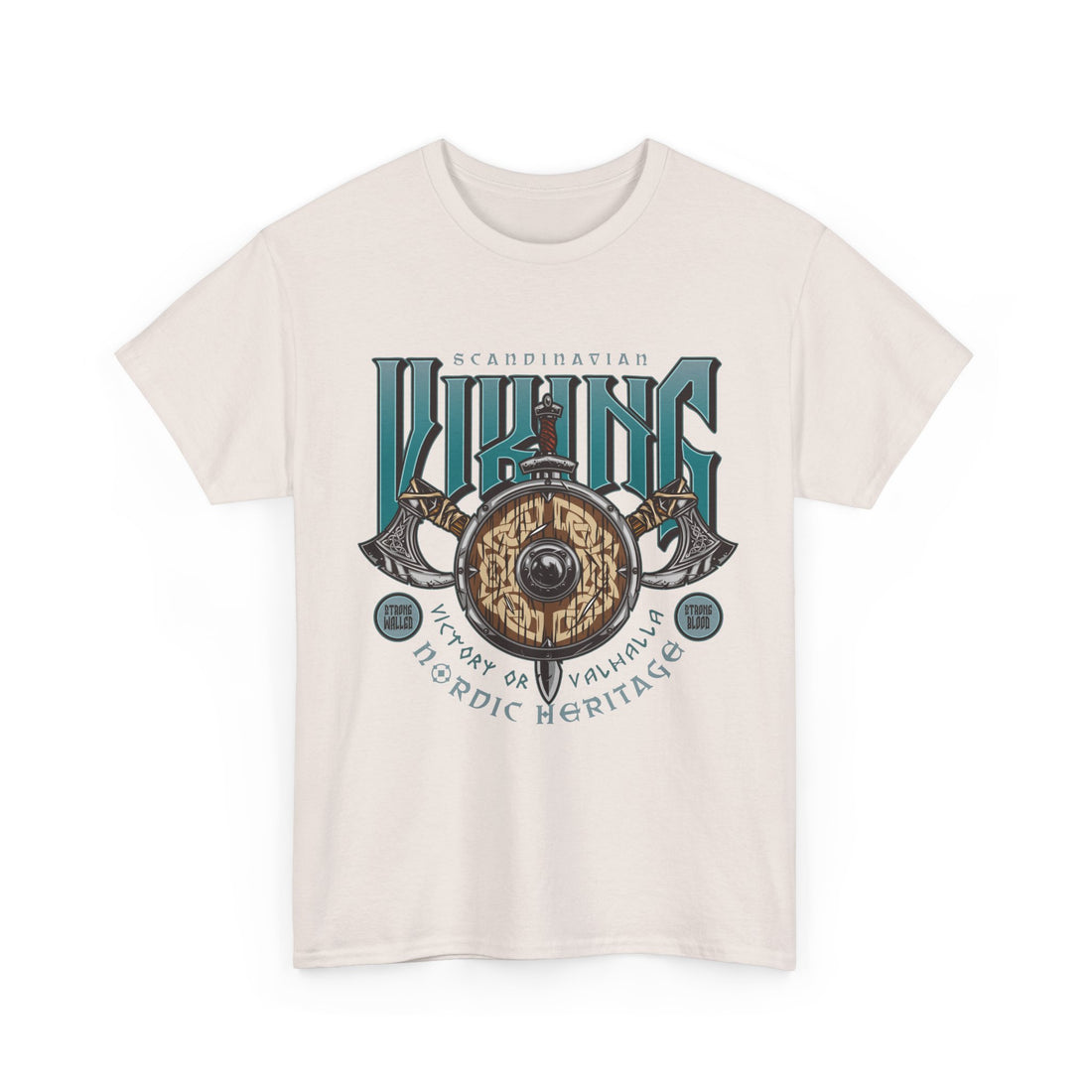 Scandinavian Viking T-Shirt - Graphic T-Shirt from Tee Utopia