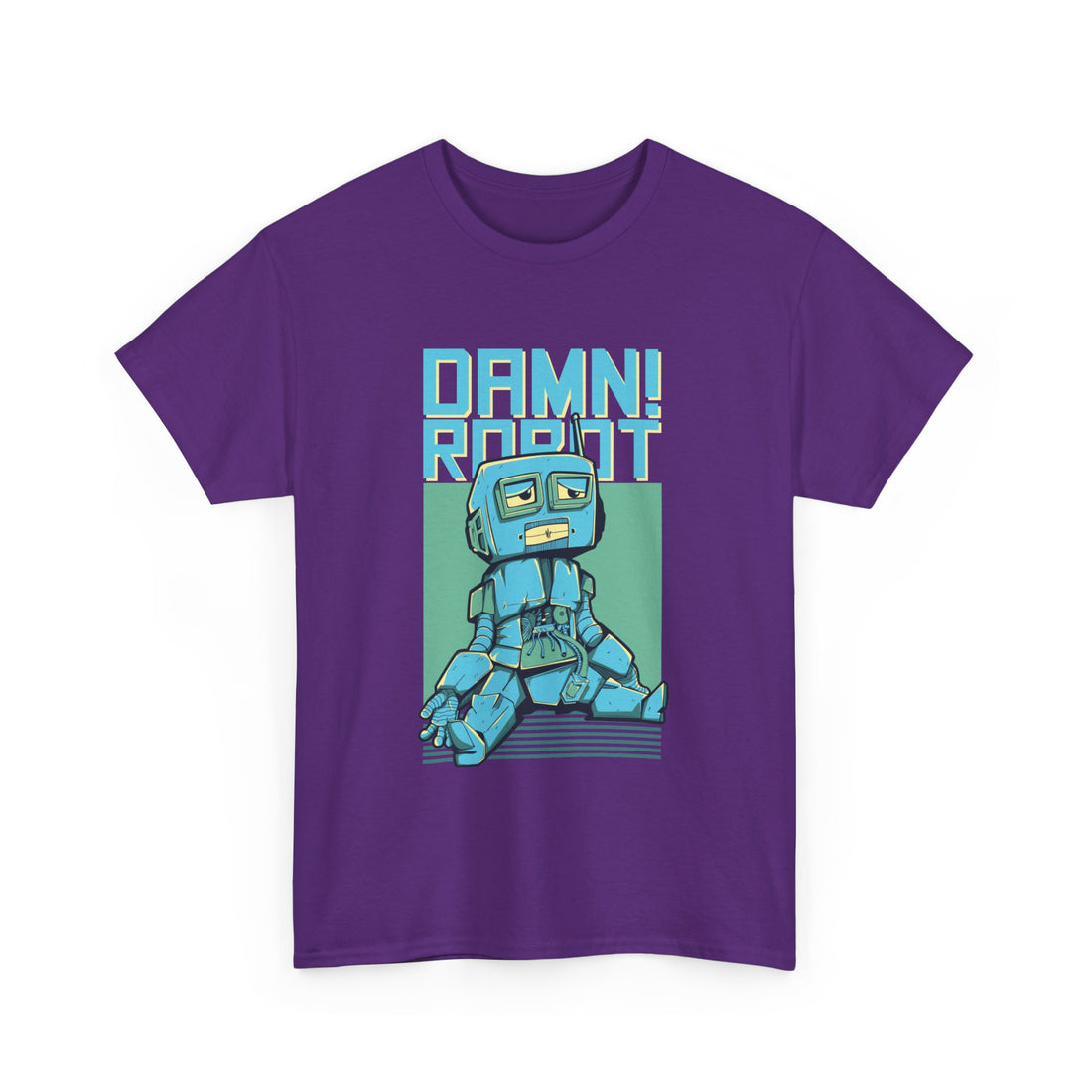 Damn! Robot T-Shirt - Graphic T-Shirt from Tee Utopia