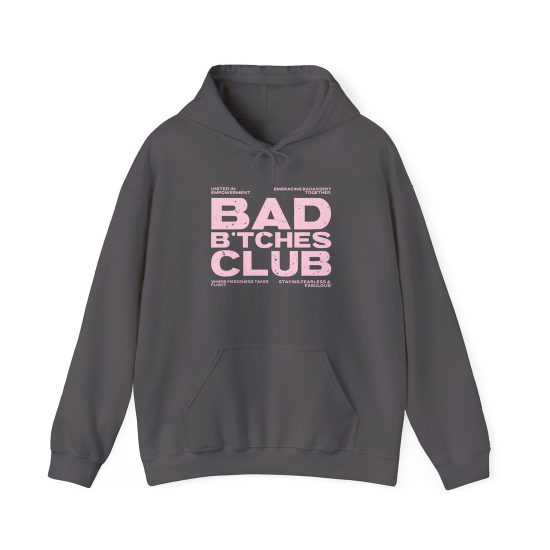 Bad Bitches Club Hoodie - Graphic Hoodie from Tee Utopia