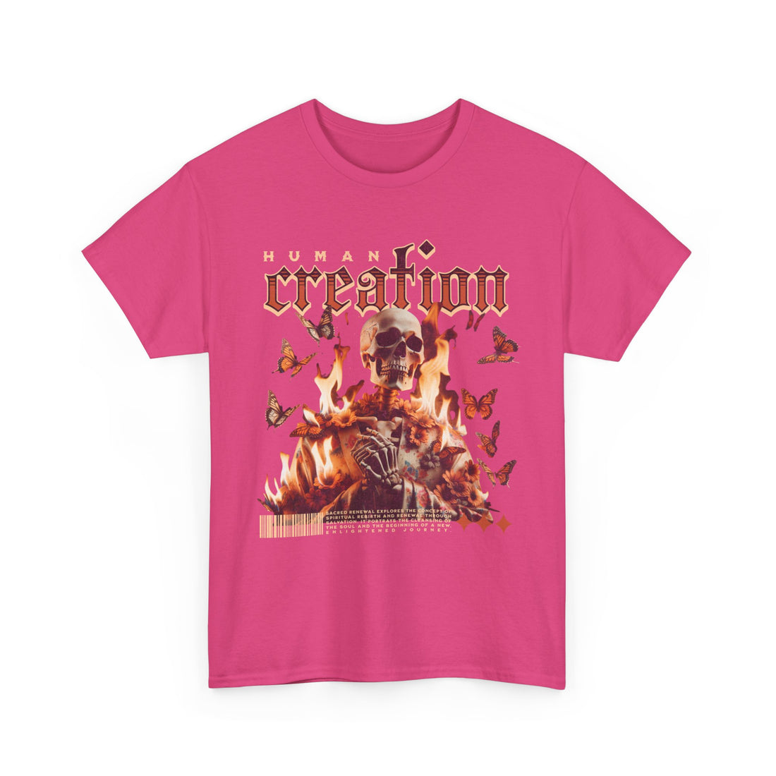 Human Creation T-Shirt - Graphic T-Shirt from Tee Utopia