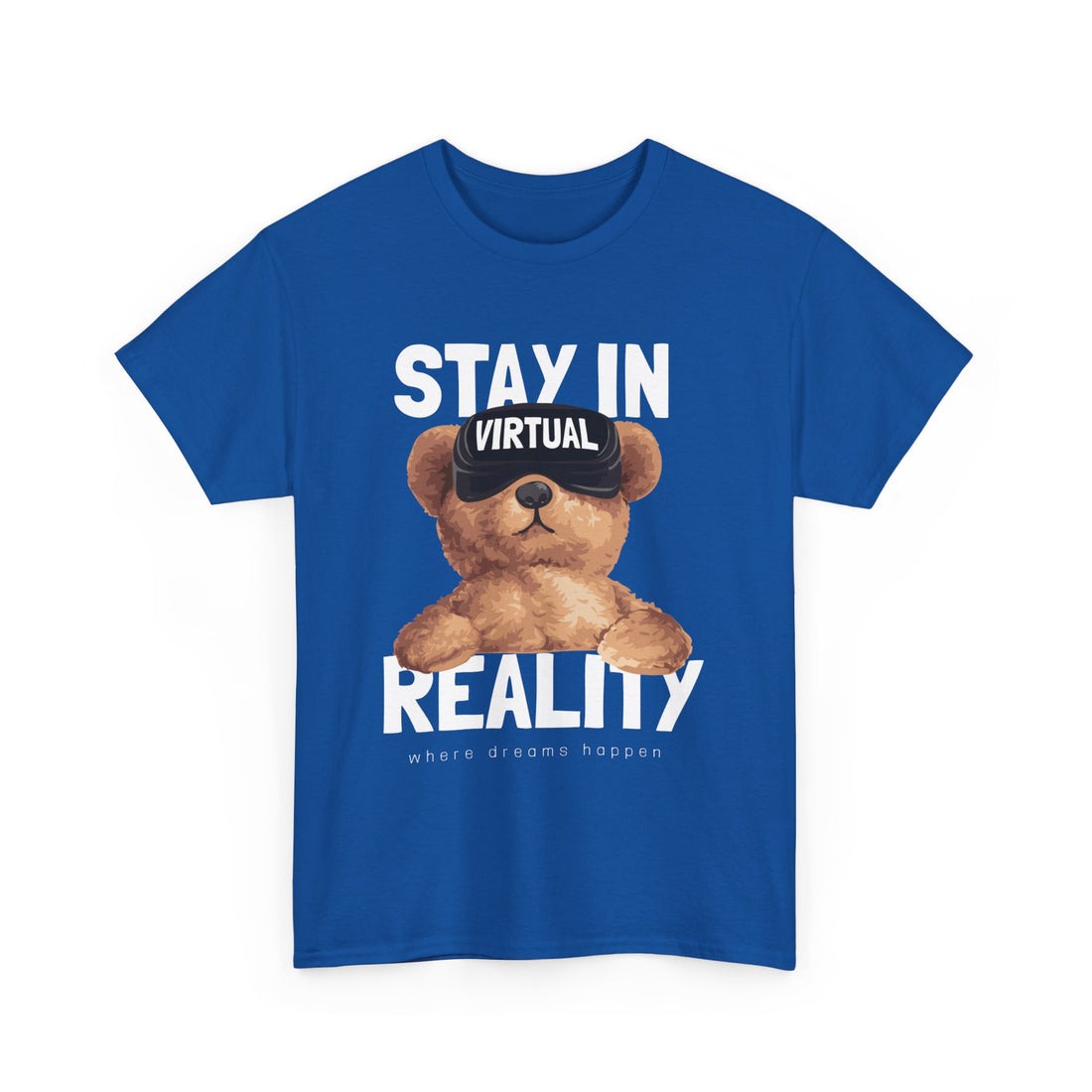 Stay In Virtual Reality T-Shirt - Graphic T-Shirt from Tee Utopia