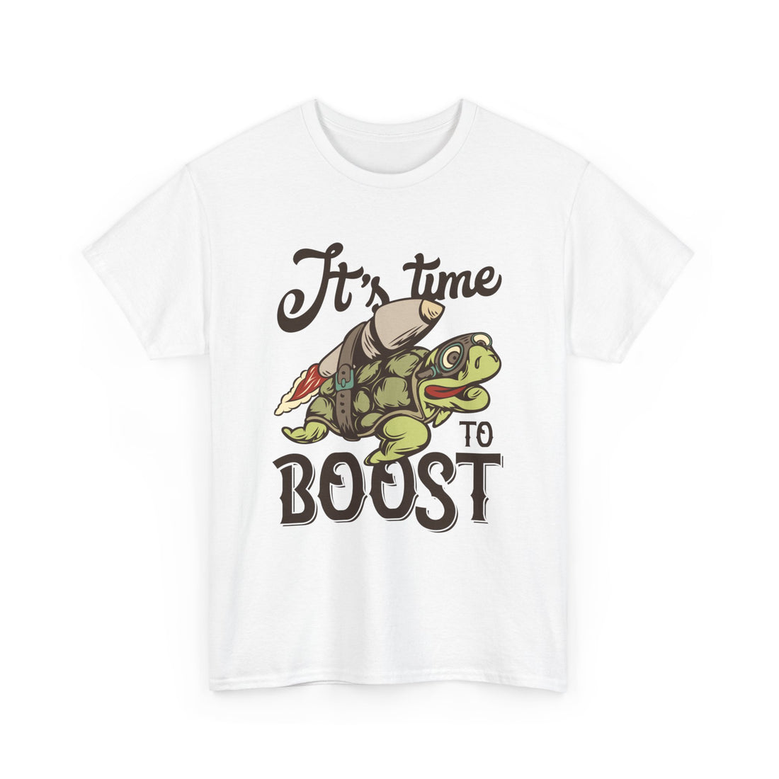 It's Time To Boost T-Shirt - Graphic T-Shirt from Tee Utopia